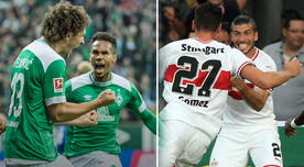 Werder Bremen vs Stuttgart: con Claudio Pizarro, 'Lagartos' perdieron 2-1 por la Bundesliga