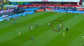 América vs Chivas: Gudiño le niega el gol a Oribe Peralta con gran atajada [VIDEO]