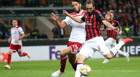 Milan 3-1 Olympiacos: 'Rossoneros' ganaron por la Europa League [RESUMEN Y GOLES]