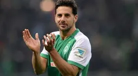 Gran pase de Claudio Pizarro para el segundo gol del Bremen ante Wolfsburgo [VIDEO]