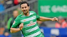 Claudio Pizarro llegó a los 450 partidos con Werder Bremen en el triunfo 'Lagarto' 2-0 sobre el Wolfsburgo 
