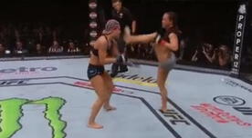 McGregor vs Khabib EN VIVO: la feroz patada en la cara de Michelle Waterson a Felice Herrig en main card del UFC 229 [VIDEO]