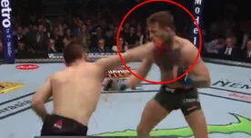 Así fue el brutal derechazo de Khabib contra Conor Mcgregor que dejó sentido al irlandés [VIDEO]