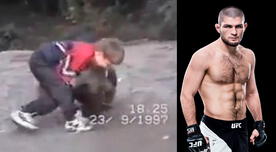 UFC: Khabib Nurmagomedov, campeón mundial de peso ligero, peleó con un oso a los 9 años [VIDEO]
