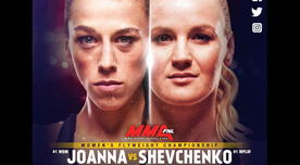 Oficial: Valentina Shevchenko vs. Joanna Jędrzejczyk se enfrentarán por el título en el UFC 231