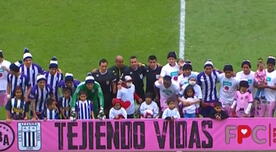 Alianza Lima vs Sport Boys: Jugadores lucieron chullos y se sumaron a campaña contra el cáncer [VIDEO]