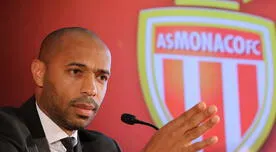 Thierry Henry presentado en el AS Mónaco: "Mis referentes son Arsène Wenger y Pep Guardiola"