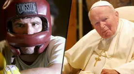 Revelan que Julio César Chávez inhaló cocaína en el baño del papa Juan Pablo II