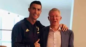 Cristiano Ronaldo se juntó con Sir Alex Ferguson y dejó emocionante mensaje [FOTOS]
