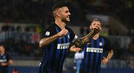 Con 'doblete' de Mauro Icardi, el Inter aplastó 3-0 a la Lazio por la Serie A [RESUMEN Y GOLES]