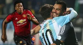 Sergio Romero pone a Anthony Martial a la altura de Lionel Messi en "control de balón"