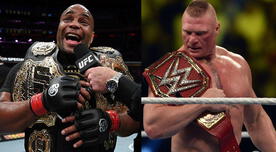 Daniel Cormier, campeón de peso pesado de UFC: "¡Brock Lesnar! Voy a quitarte el cinturón de la WWE"