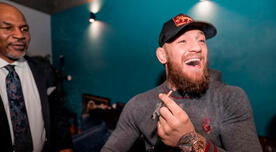 Conor McGregor es sorprendido fumando marihuana cultivada por Mike Tyson
