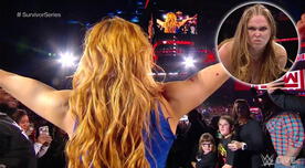 WWE RAW: Ronda Rousey fue atacada brutalmente por Becky Lynch previo a Survivor Series [VIDEOS]