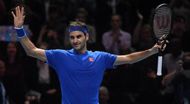 Roger Federer clasificó a las semifinales del Masters de Londres tras vencer a Anderson
