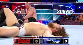 WWE Survivor Series 2018: Brock Lesnar derrotó a Daniel Bryan en el estelar del evento [VIDEO]