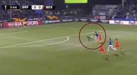 Europa League: La terrible salida de Loris Karius al minuto de juego en el 1-0 en contra del Besiktas [VIDEO]