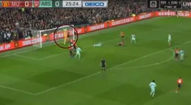 Manchester United vs Arsenal: De Gea comete blooper en el 1-0 de Mustafi para los 'Gunners' [VIDEO]