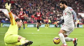 Mohamed Salah anotó tres goles en el triunfo del Liverpool sobre el AFC Bournemouth [VIDEO]