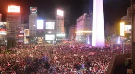 River Plate campeón Copa Libertadores 2018: Así celebran los hinchas del 'Millonario' en el Obelisco [VIDEO]