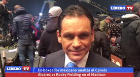 Canelo Álvarez vs Rocky Fielding: El exboxeador mexicano Ricardo “El Finito” López analizó la pelea [VIDEO]