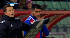 Tras más de un año, Carlos Zambrano volvió a jugar en el Basel [VIDEO]