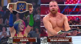 WWE TLC 2018: Asuka y Dean Ambrose se consagraron nuevos campeones [VIDEO]