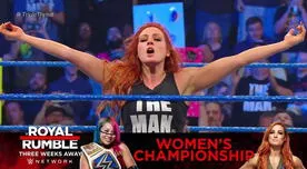 WWE SmackDown: Becky Lynch ganó y luchará contra Asuka en Royal Rumble 2019 [VIDEO]