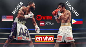 VER FOX Action GRATIS | Manny Pacquiao vs Adrien Broner VER EN VIVO ONLINE GRATIS HOY Showtime PPV por DirecTV: 'Pacman' por título wélter de AMB [GUÍA TV]