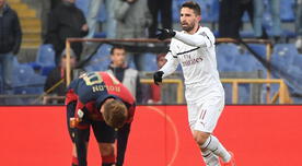 Milan ganó 2-0 a Genoa y recupera terreno en la Serie A [VIDEO]