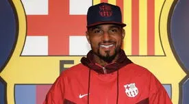 Kevin Prince Boateng fue oficializado por Barcelona como nuevo fichaje culé [VIDEO]