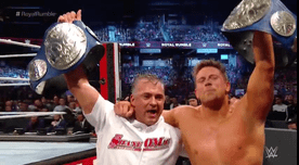 WWE Royal Rumble 2019: Shane McMahon y la espectacular técnica para obtener título con The Miz [VIDEO]