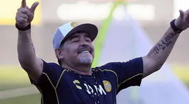 Diego Maradona y su forma de relajarse en el Dorados de México [VIDEO]