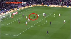 Así fue el golazo de Sergi Roberto tras magistral asistencia de Lionel Messi [VIDEO]