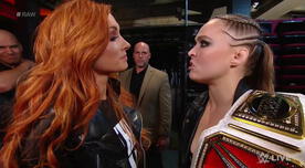 WWE RAW: Becky Lynch es suspendida y peligra su pelea con Ronda Rousey en Wrestlemania 35 [VIDEOS]