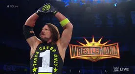 WWE SmackDown: AJ Styles reapareció y dejó en claro que quiere ir a Wrestlemania 35 [VIDEOS]