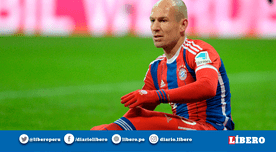Robben vive un calvario en Bayern: "No sabemos qué tengo"