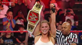 WWE RAW: Ronda Rousey brilló contra Ruby Riott y retuvo el Campeonato Femenino [VIDEOS]