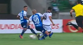Melgar vs Palmeiras: Felipe Melo y su criminal falta sobre Arias que pudo ser expulsión [VIDEO]
