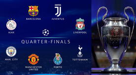 Mira los cruces de los cuartos de final de la Champions League