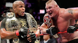 UFC: Daniel Cormier amenaza con ir a WrestleMania para desafiar a Brock Lesnar, campeón de WWE [VIDEO]