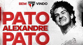 Sao Paulo anunció el fichaje de Alexandre Pato