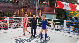 Fiorella Conroy habló tras ganar Campeonato Mundial de Muay Thai [VIDEO]