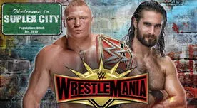 WWE WrestleMania 35 EN VIVO: Brock Lesnar vs Seth Rollins por el Campeonato Universal