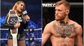 WWE: ¿Y Ronda Rousey? Conor McGregor y su emotivo mensaje a Becky Lynch en WrestleMania 35