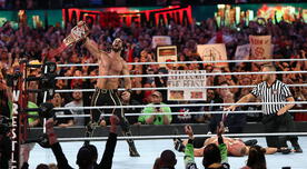 Seth Rollins venció a Brock Lesnar en Wrestlemania 35 y se adueñó del Campeonato Universal [VIDEO]