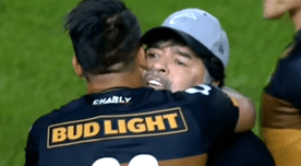 ¡Para no creerlo! La enérgica celebración de Diego Maradona con Dorados