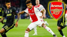Arsenal tiene en la mira a David Neres, la joven estrella del Ajax de Holanda