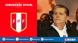 Federación Peruana de Fútbol envió mensaje de condolencia a la familia de Alan García