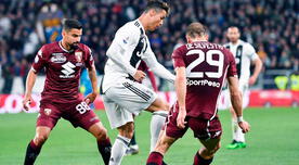 Cristiano Ronaldo rescata de una derrota a la Juventus ante Torino